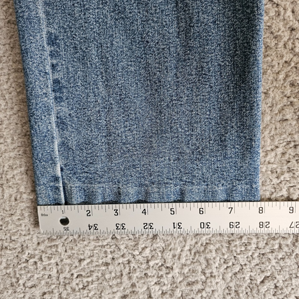 Lauren Ralph Lauren Women's Blue Jeans Size 10 Straight Leg Stretch Denim - Picture 11 of 12